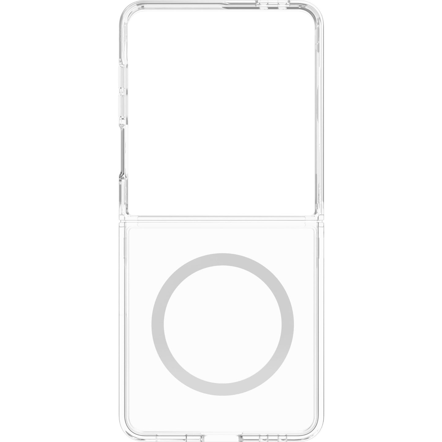 ZAGG Bridgetown Snap Magnetic Case for Galaxy Z Flip7 (Clear)