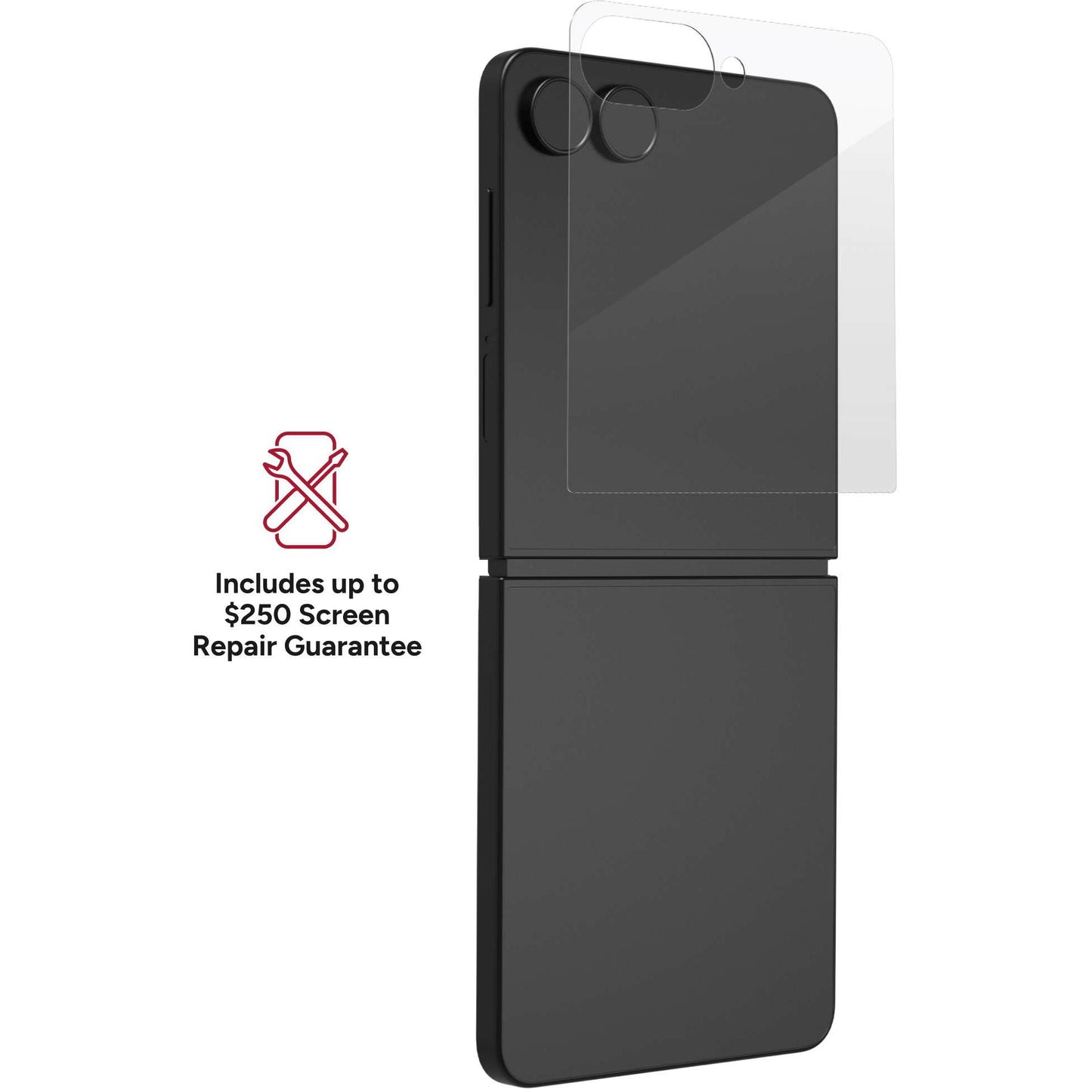 ZAGG InvisibleShield Glass Cover Elite Screen Protector for Galaxy Z Flip7