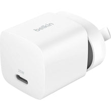 Belkin BoostCharge Compact USB-C Wall Charger 25W (White)