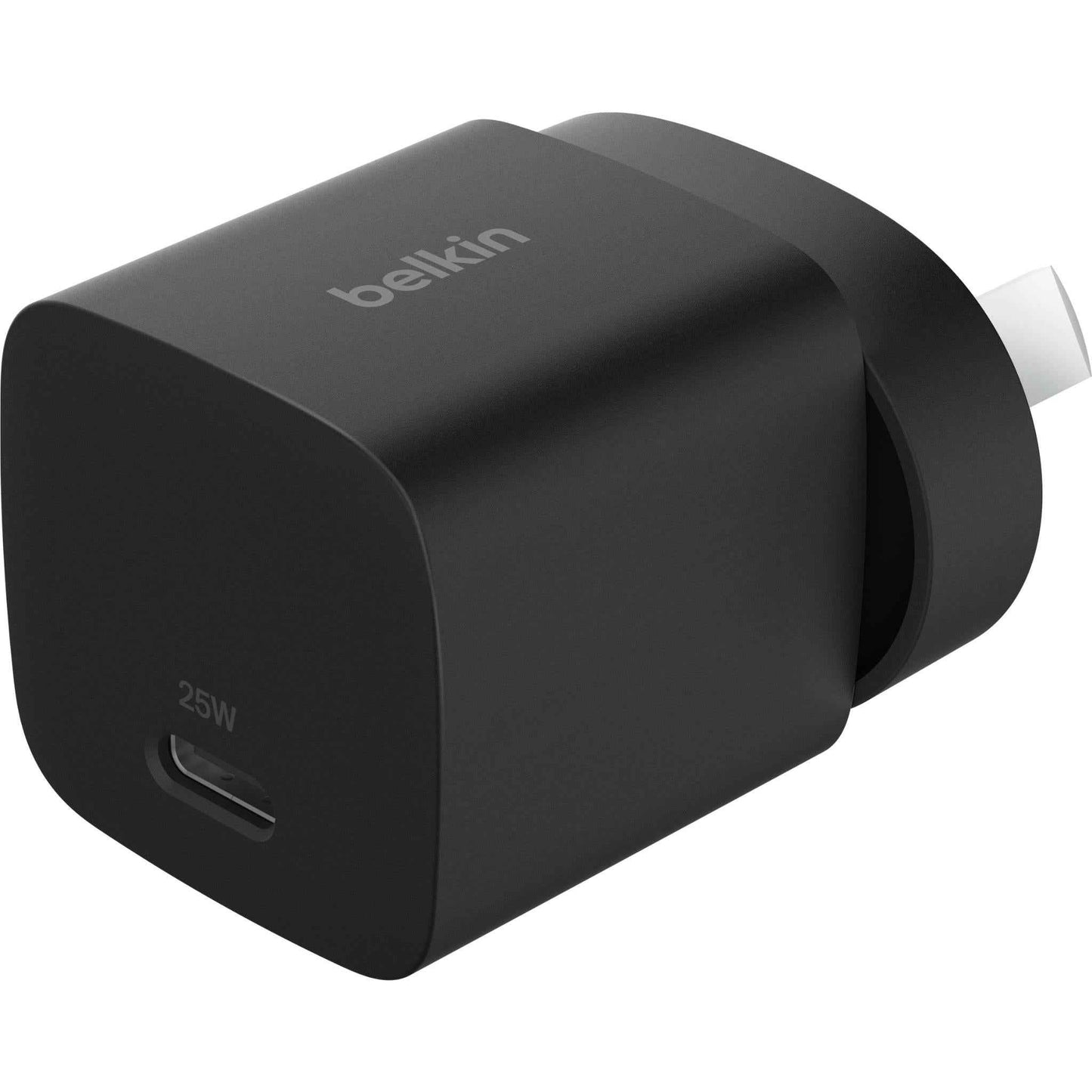 Belkin BoostCharge Compact USB-C Wall Charger 25W (Black)