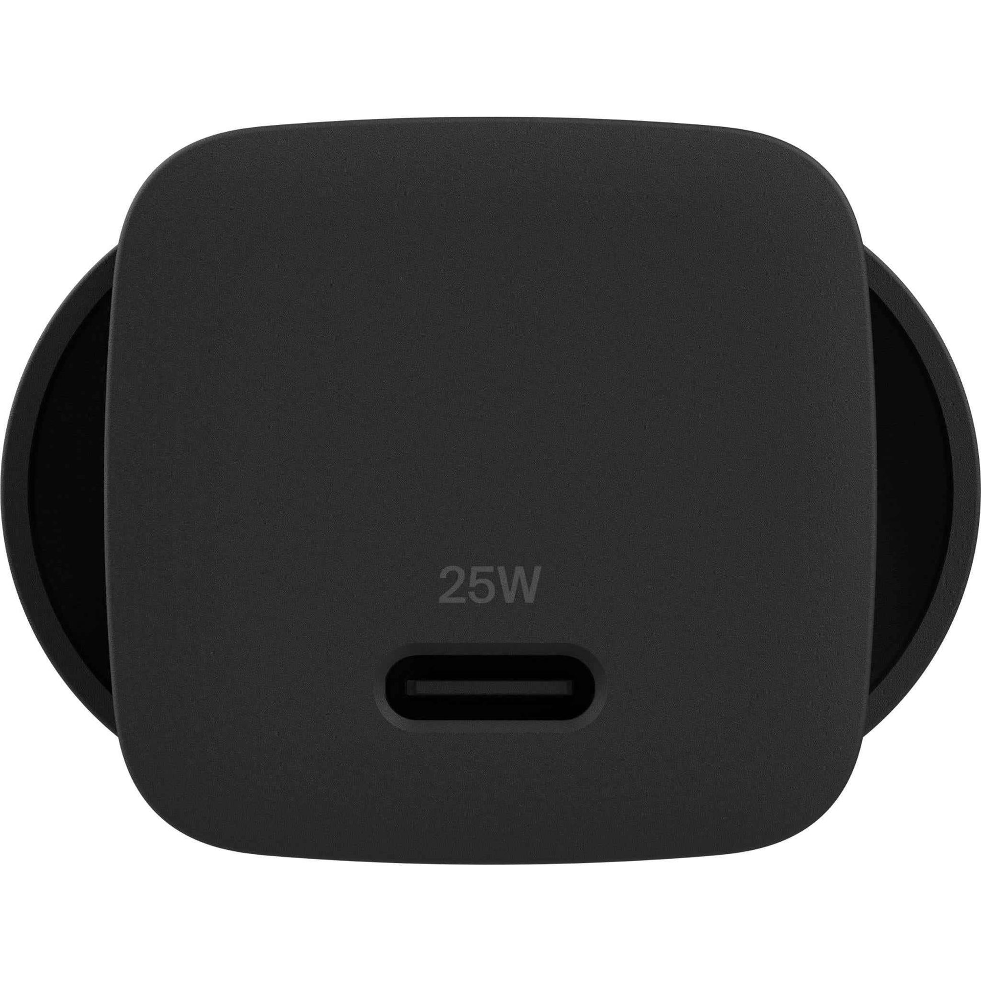 Belkin BoostCharge Compact USB-C Wall Charger 25W (Black)
