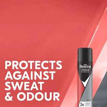 Rexona Men Clinical 96hr Deodorant Aerosol Sport 180mL