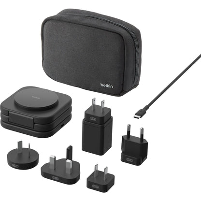Belkin BoostCharge Pro Travel 3-in-1 Magnetic 15W Wireless Charging Pad