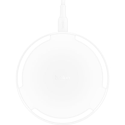 Belkin BoostCharge Wireless 15W Charging Pad (White)