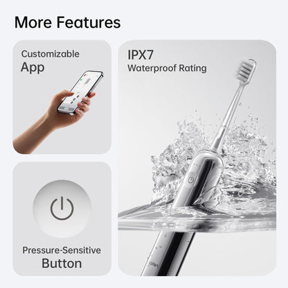 Laifen Wave Electric Toothbrush (Stainless Steel)