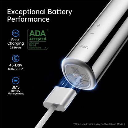 Laifen Wave Electric Toothbrush (Stainless Steel)