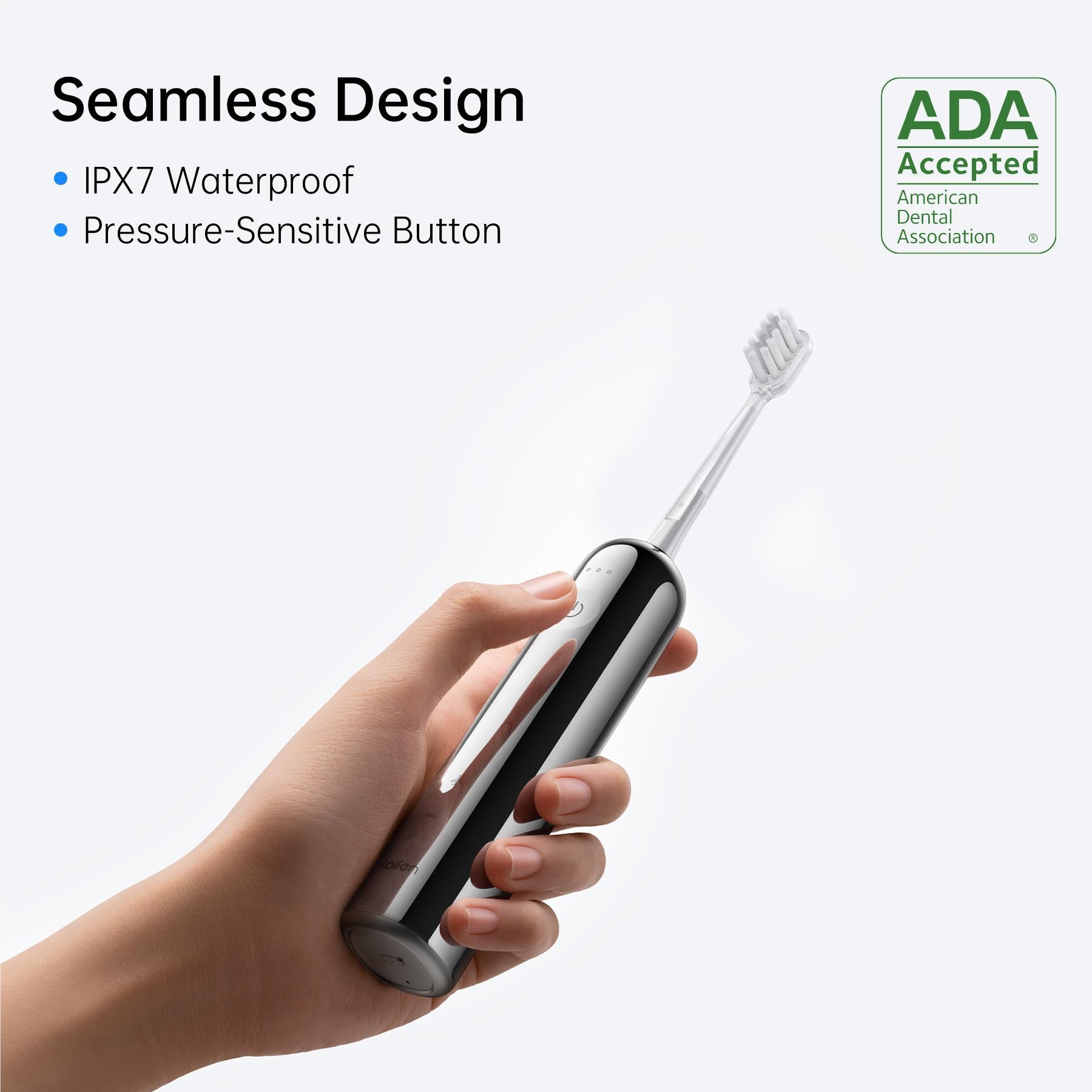 Laifen Wave Electric Toothbrush (Stainless Steel)