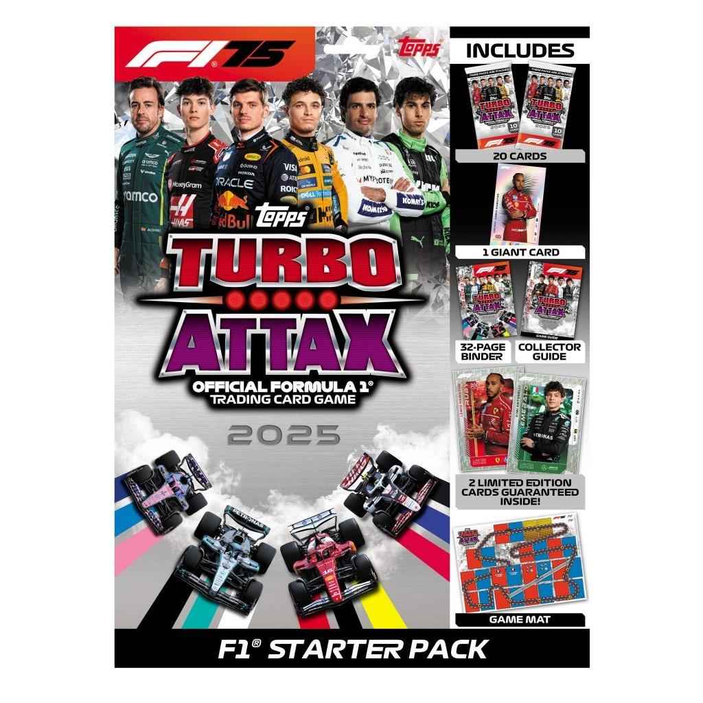 Formula 1 - F1 Turbo Attax 2025 Trading Cards Starter Pack