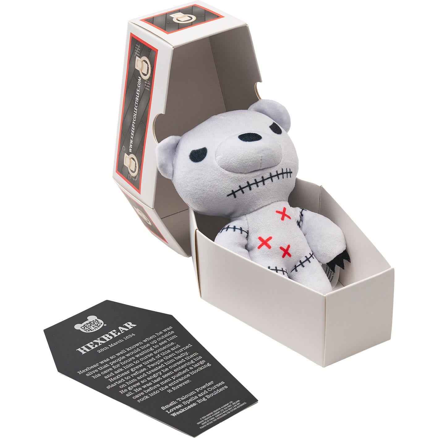 Hexbear Deddy Bear Plush In Coffin
