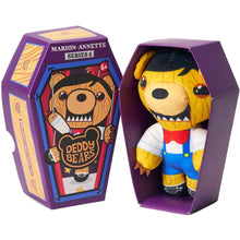 Marion-Annette Deddy Bear Plush In Coffin
