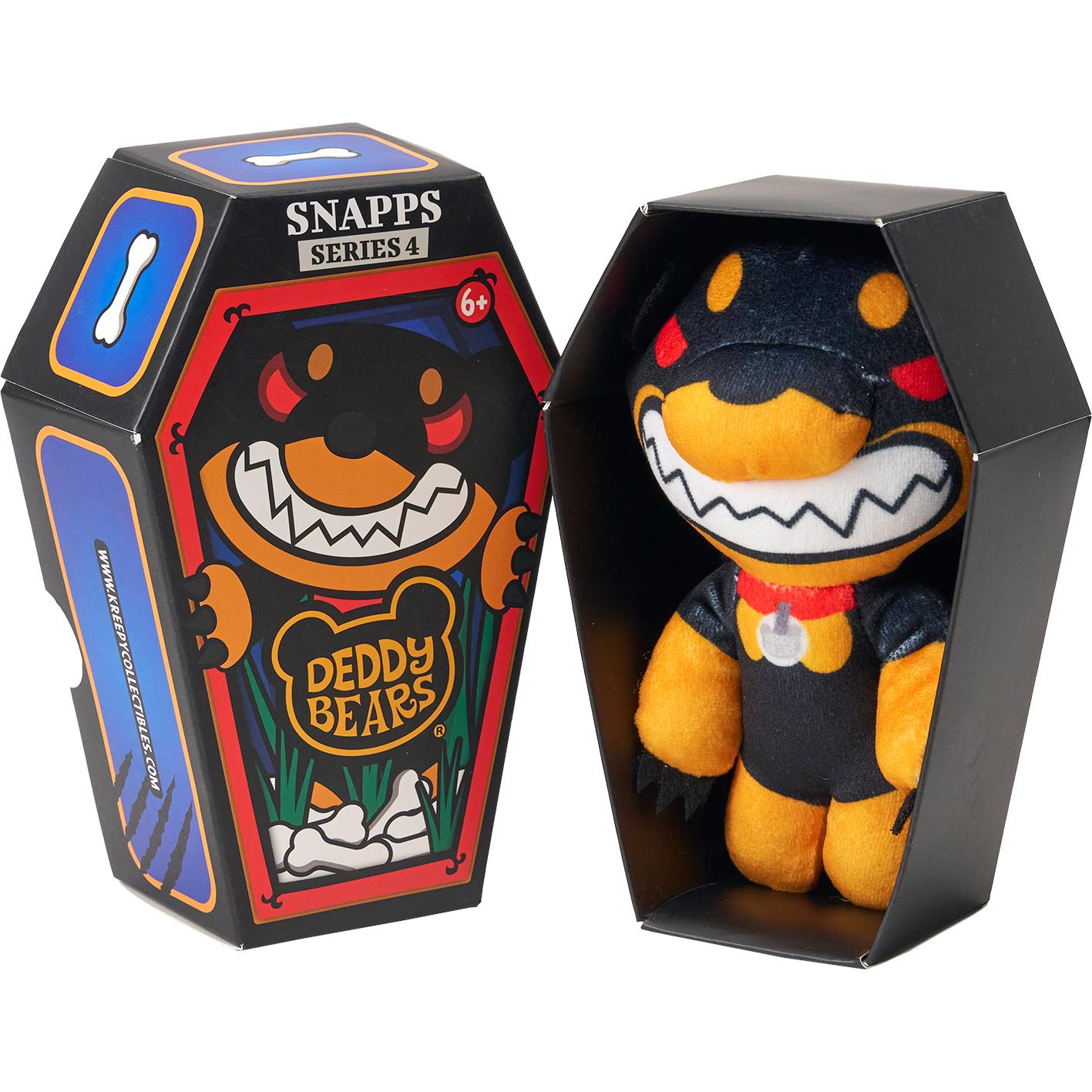 Snapps Deddy Bear Plush In Coffin