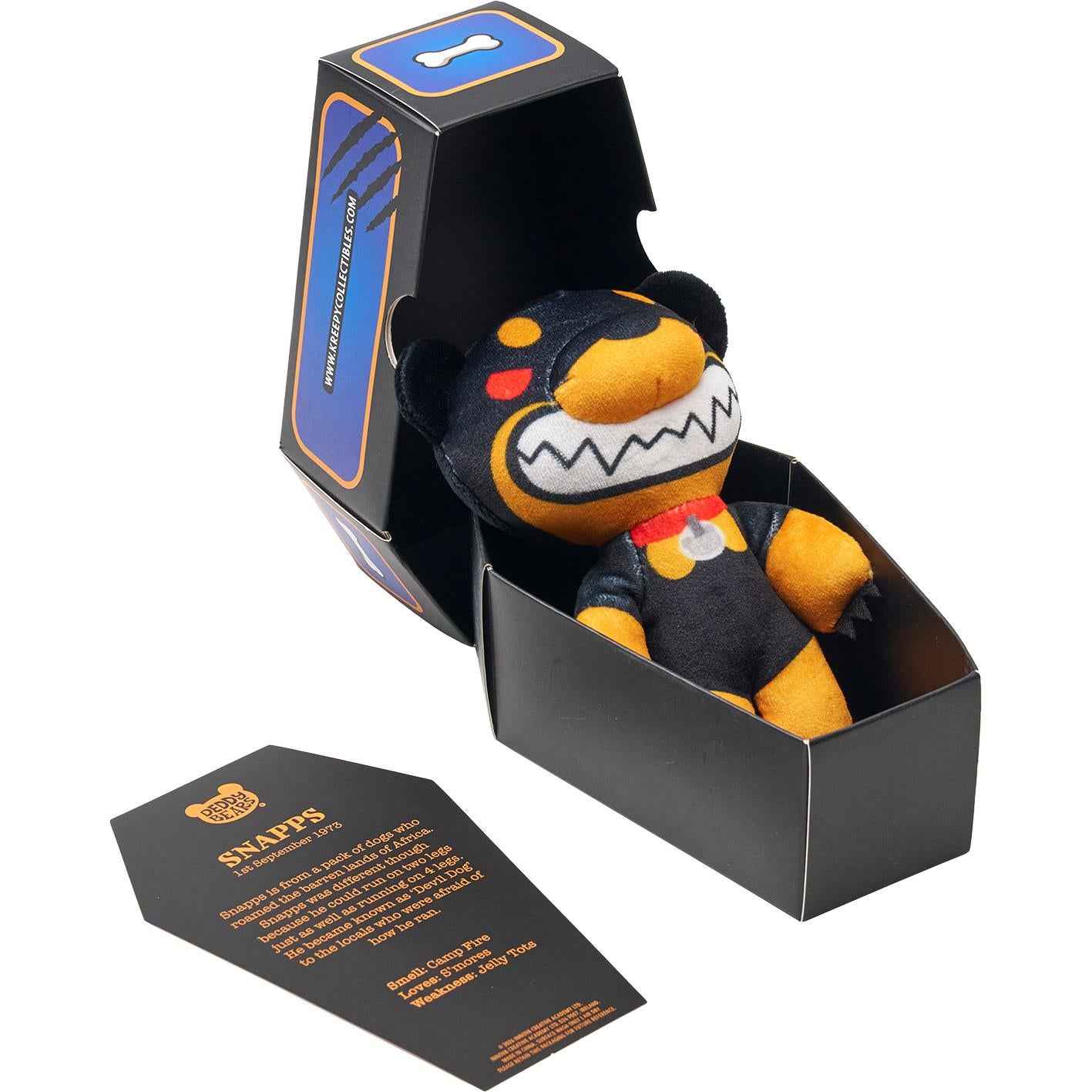 Snapps Deddy Bear Plush In Coffin