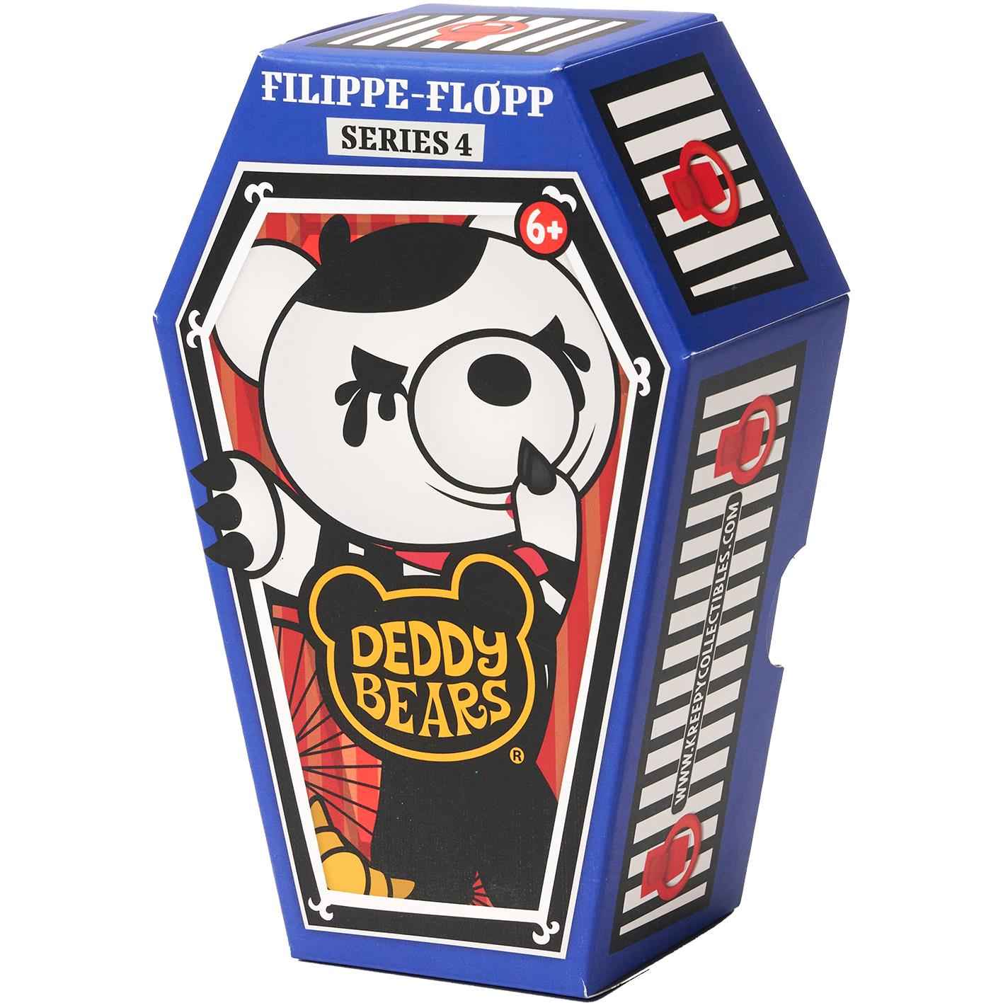 Filippe-Floppe Deddy Bear Plush In Coffin