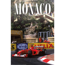 Ferrari - Monaco Poster