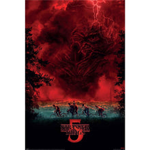 Stranger Things - Vecna Sky Poster
