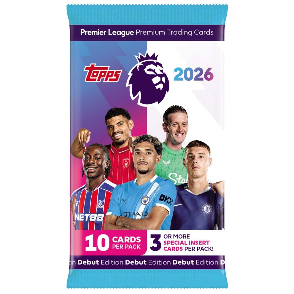 EPL - Topps Premier League Trading Cards 2026 - Pack
