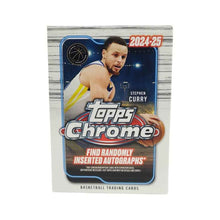 NBA - 2024/25 Topps Chrome Basketball Trading Cards - Value Blaster Box