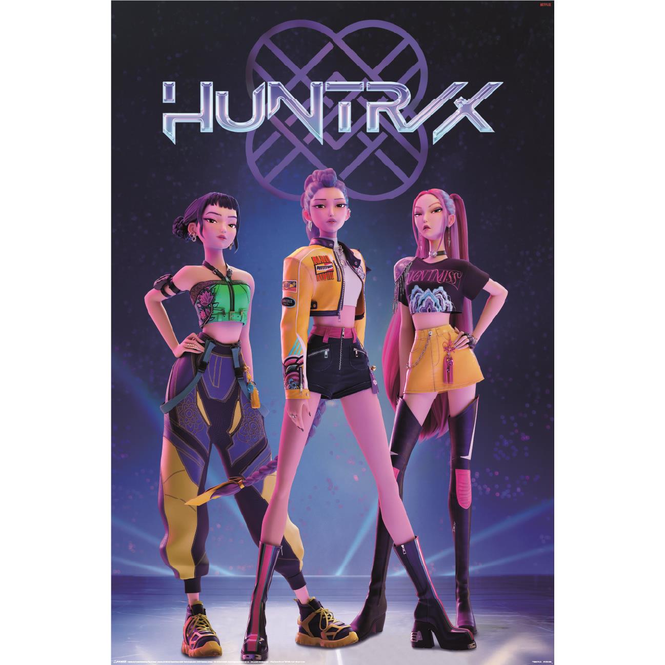 KPOP Demon Hunters - Huntrix Poster