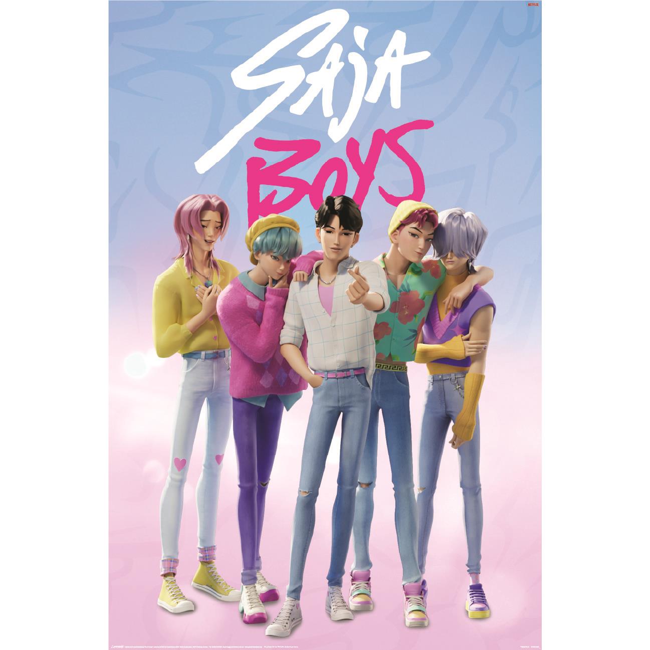 KPOP Demon Hunters - Saja Boys Poster