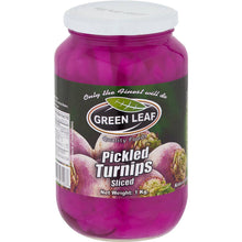 Green Leaf Pickled Turnips 1kg