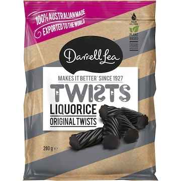 Darrell Lea Liquorice Twists 280g