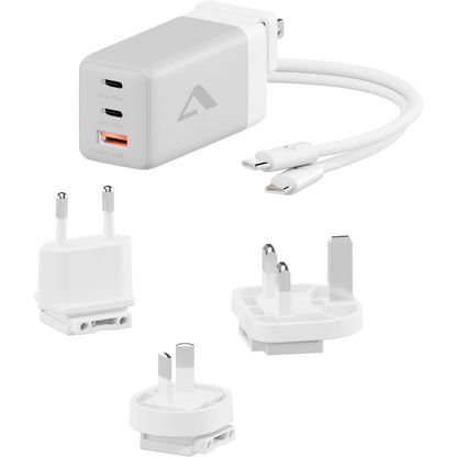 ALOGIC 3X67 Rapid Power 67W Multi Country Travel GaN Charger