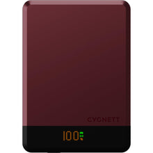 Cygnett 5K MagSlim Magnetic Power Bank (Cherry)
