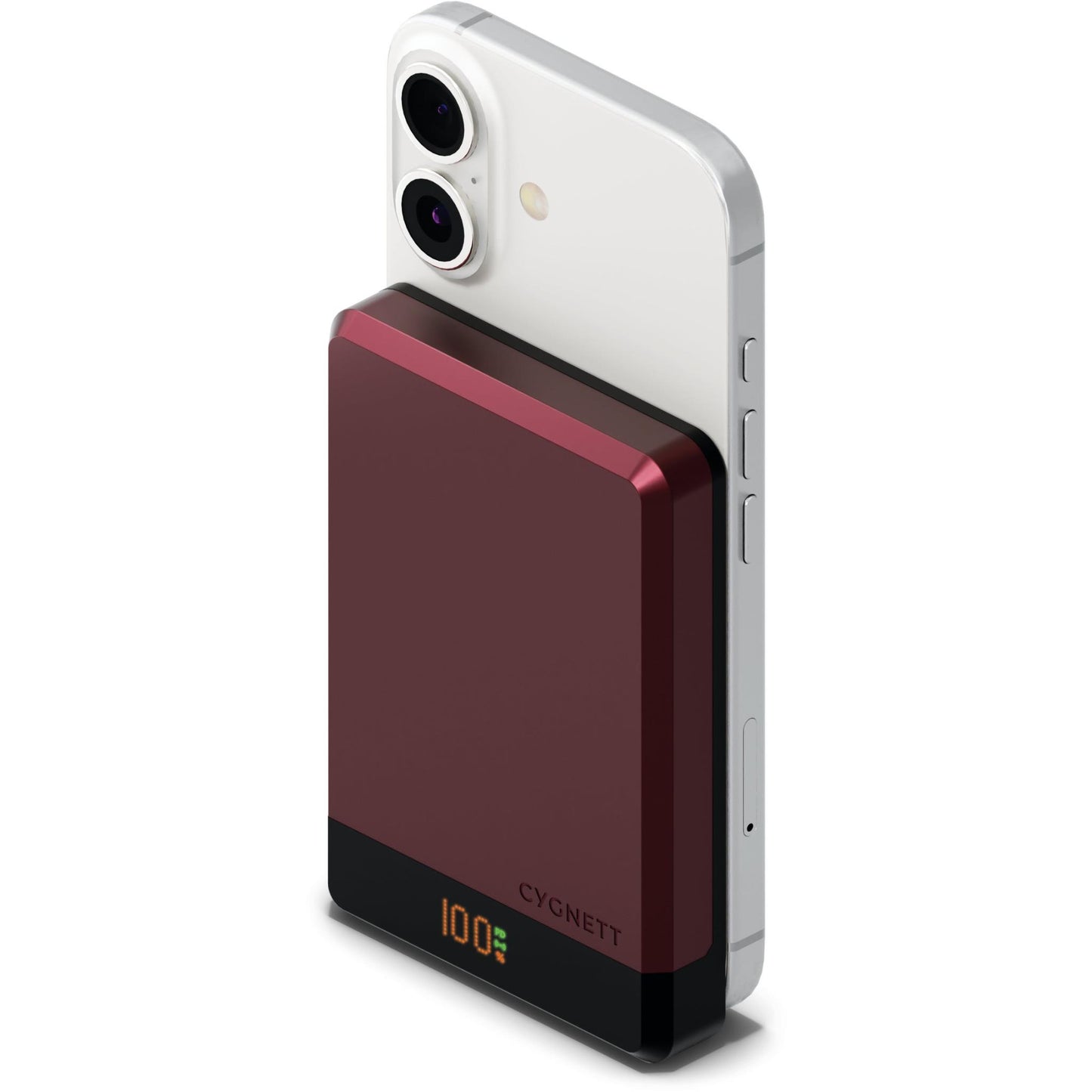 Cygnett 10k MagSlim Magnetic Power Bank (Cherry)