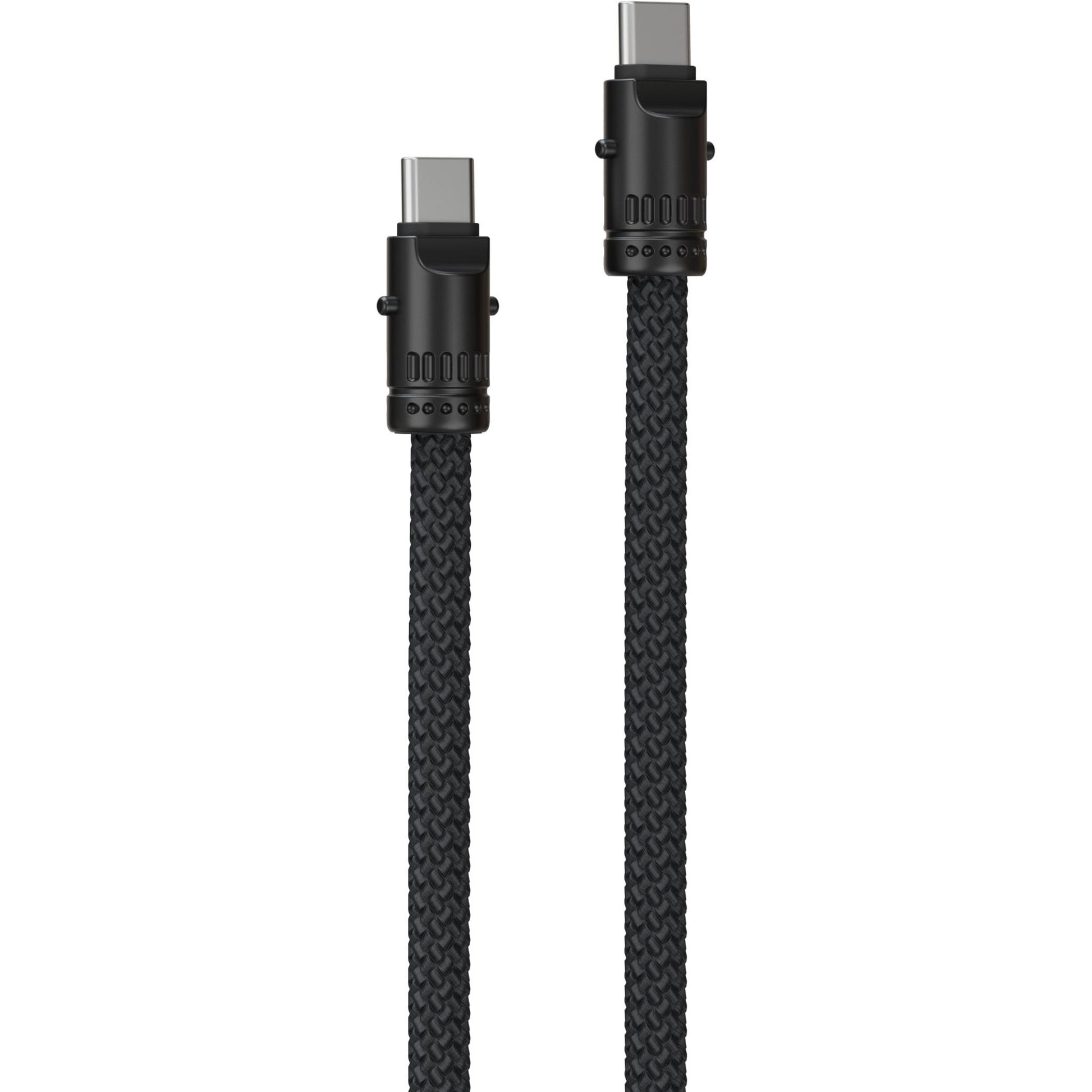 ALOGIC Tether USB-C to C Lanyard Data and 60W Charge Cable 1.2m (Midnight)