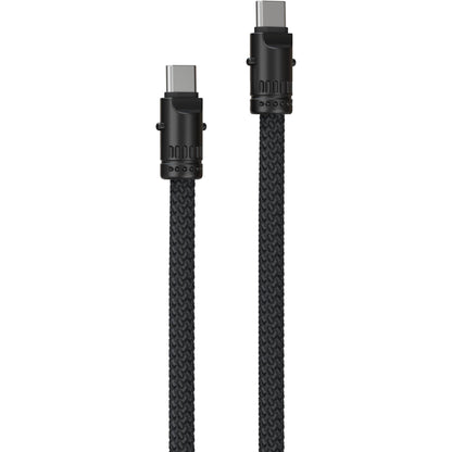 ALOGIC Tether USB-C to C Lanyard Data and 60W Charge Cable 1.2m (Midnight)