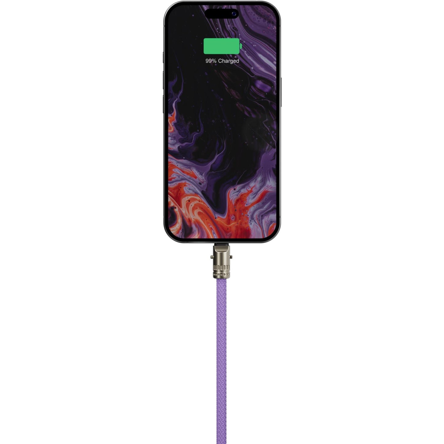 ALOGIC Tether USB-C to C Lanyard Data and 60W Charge Cable 1.2m (Lavender)