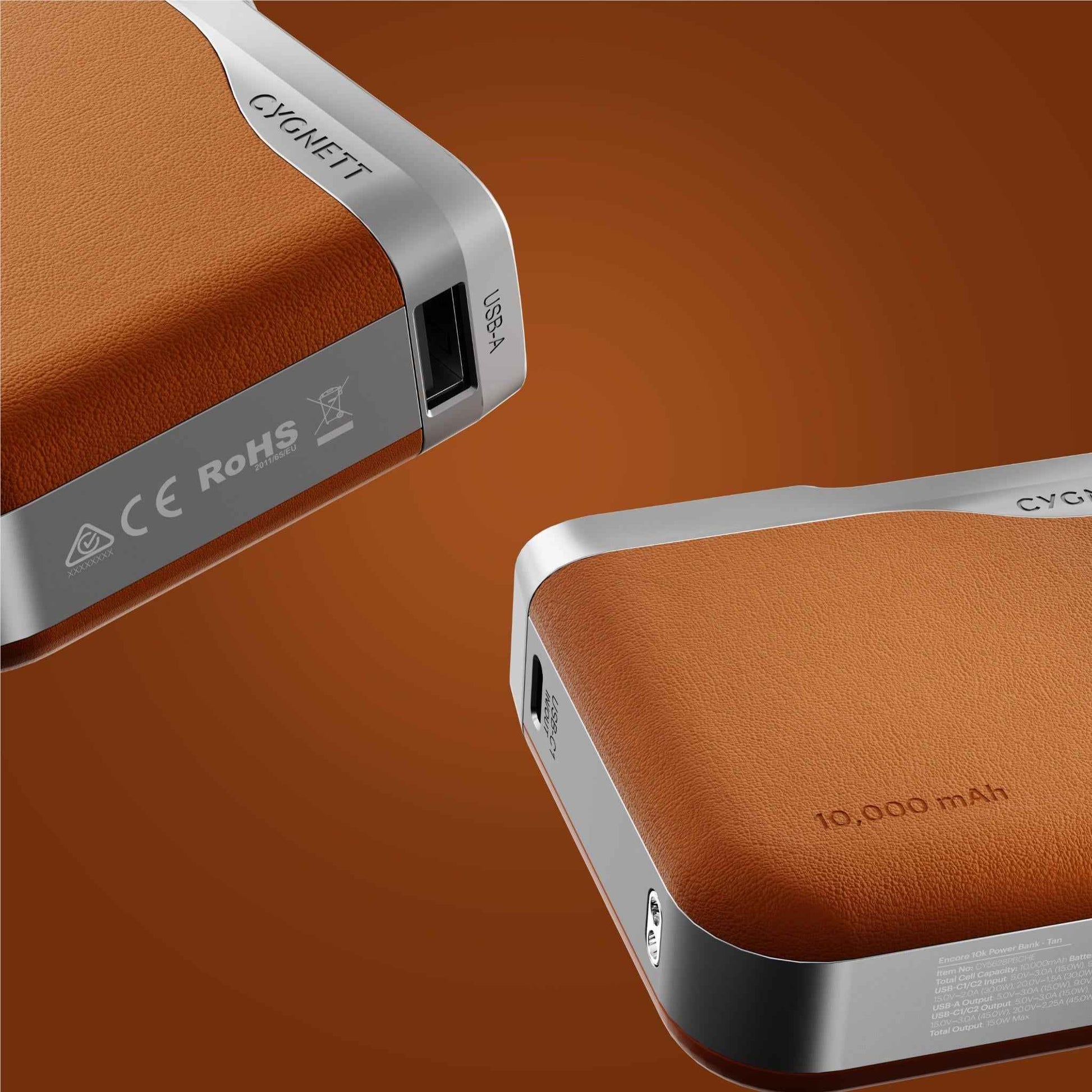 Cygnett Encore 10k Power Bank (Tan)