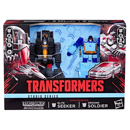 Transformers - Studio Series: Gamer Edition Ground Soldier & Elite Seeker Figures