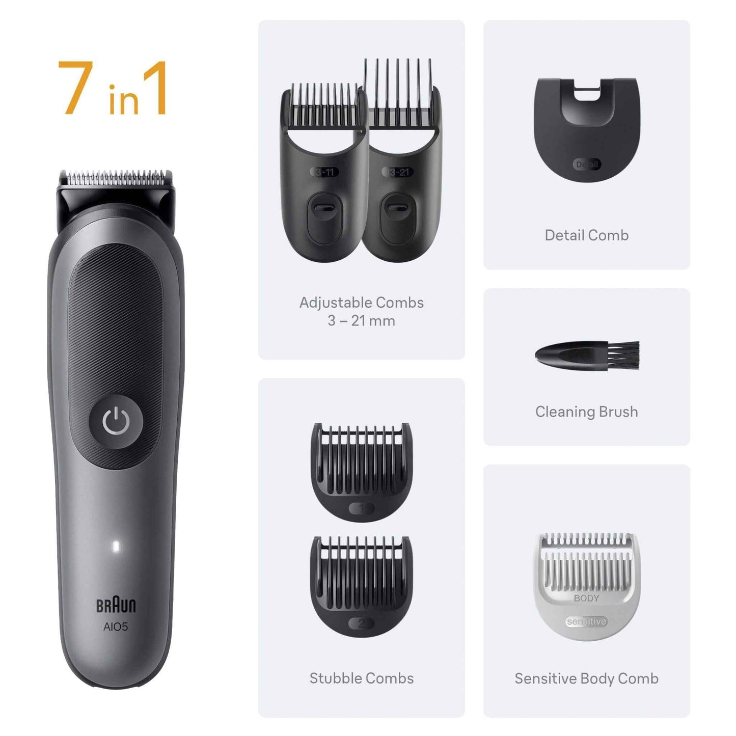 Braun All-in-One Kit Series 5 7-in-1 Grooming Kit
