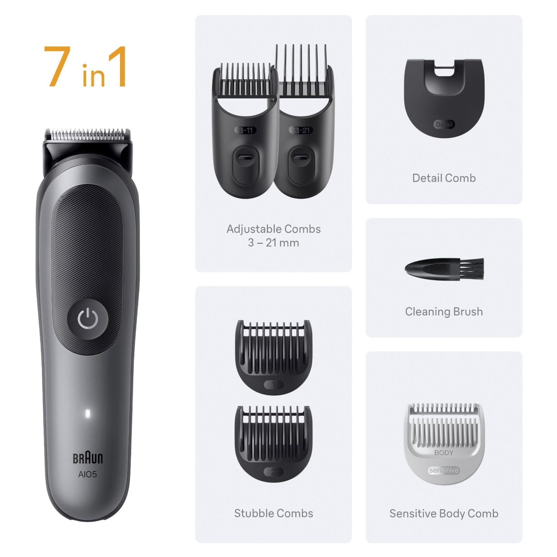 Braun All-in-One Kit Series 5 7-in-1 Grooming Kit