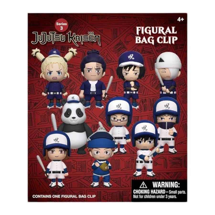 Jujutsu Kaisen - 3D PVC Bag Clip Series 3 (Blind Bag)