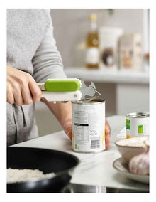 Pivot 3-in-1 Can Opener in White/Green