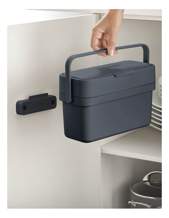 Compo 4 Food Waste Caddy in Graphite
