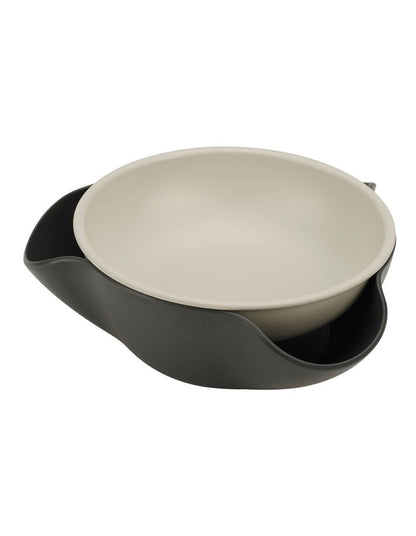 Double Dish in Grey