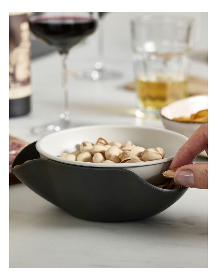 Double Dish in Grey