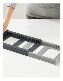 Drawer Store Expanding Cookware Organiser in Grey