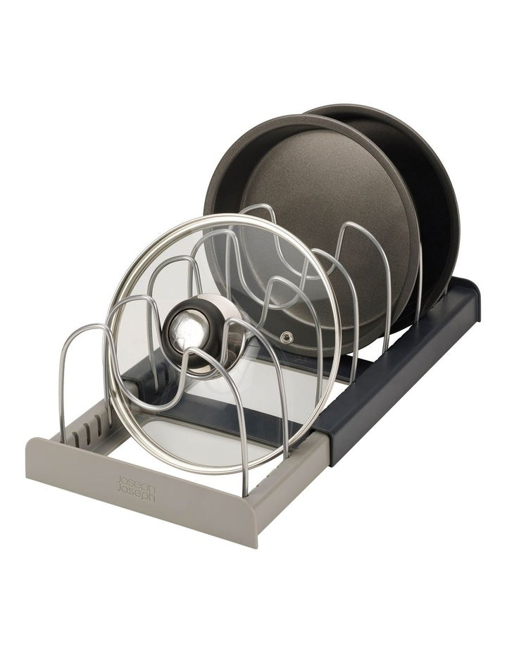 Drawer Store Expanding Cookware Organiser in Grey