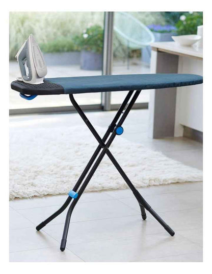Glide Plus Ironing Board with Compact Legs 50006 in Black/Blue