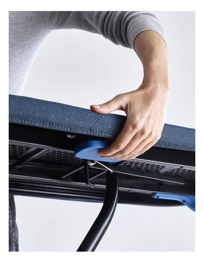 Glide Plus Ironing Board with Compact Legs 50006 in Black/Blue