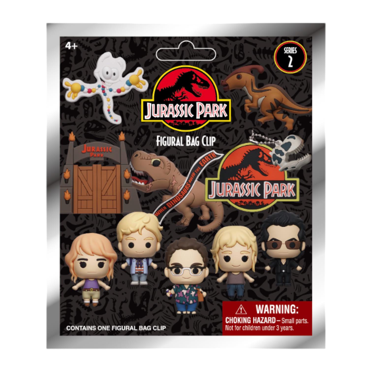 Jurassic Park - 3D PVC Bag Clip Series 2 (Blind Bag)