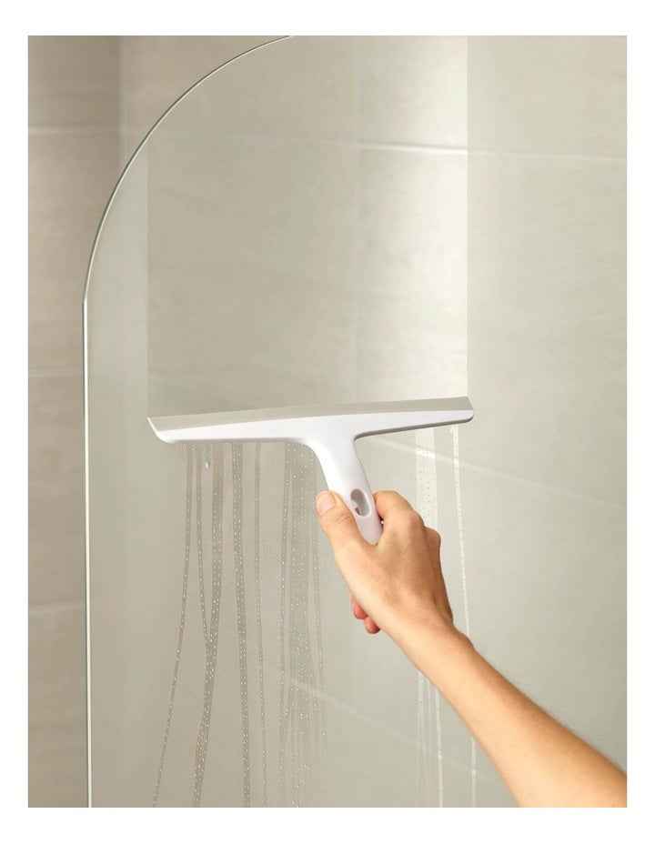 EasyStore Slimline Squeegee with Storage Hook in Grey