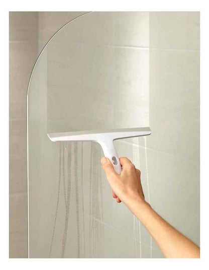 EasyStore Slimline Squeegee with Storage Hook in Grey