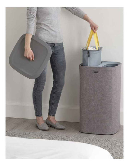 Tota Laundry Separation Basket 60L in Grey
