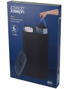Tota Laundry Separation Basket 60L in Carbon Black