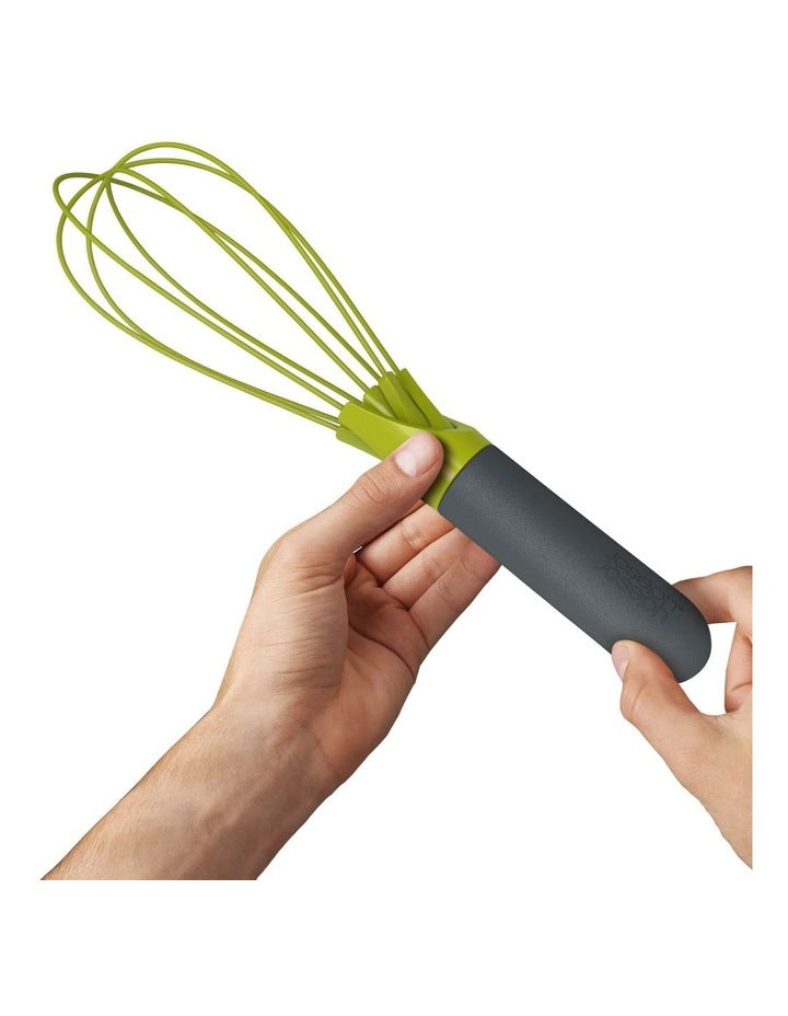 Twist Whisk in Grey/Green